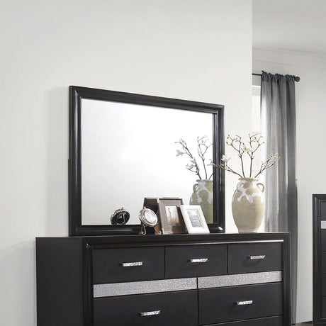 Miranda Eastern King 2-Drawer Storage Bed Black - Ella Furniture