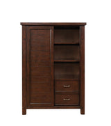 Barstow 8-Drawer Door Chest Pinot Noir - Ella Furniture