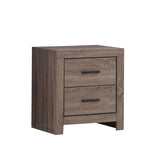 Brantford 2-Drawer Nightstand Barrel Oak - Ella Furniture