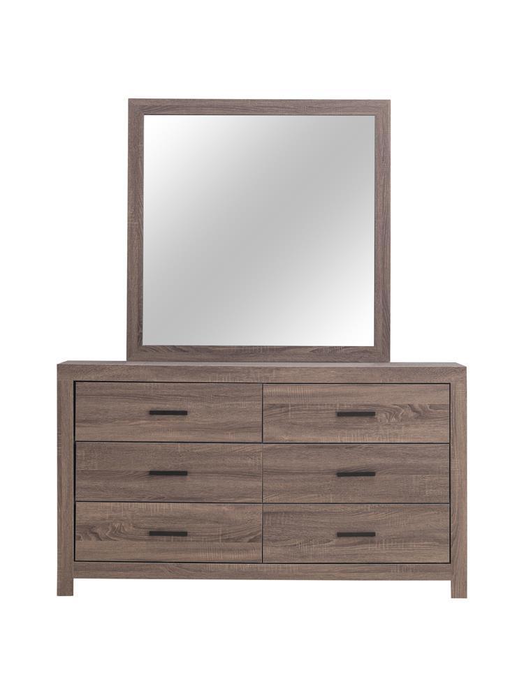 Brantford 6-Drawer Dresser Barrel Oak - Ella Furniture