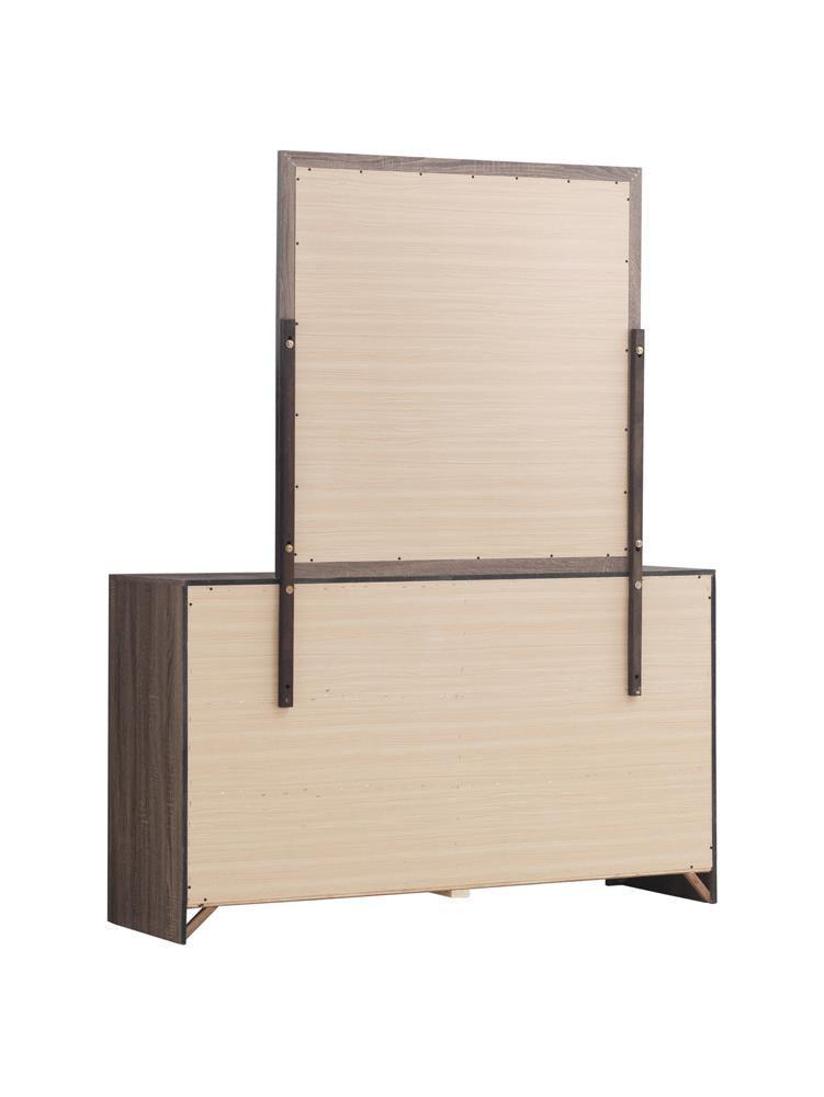 Brantford 6-Drawer Dresser Barrel Oak - Ella Furniture