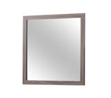 Brantford Rectangle Dresser Mirror Barrel Oak - Ella Furniture