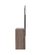 Brantford Rectangle Dresser Mirror Barrel Oak - Ella Furniture
