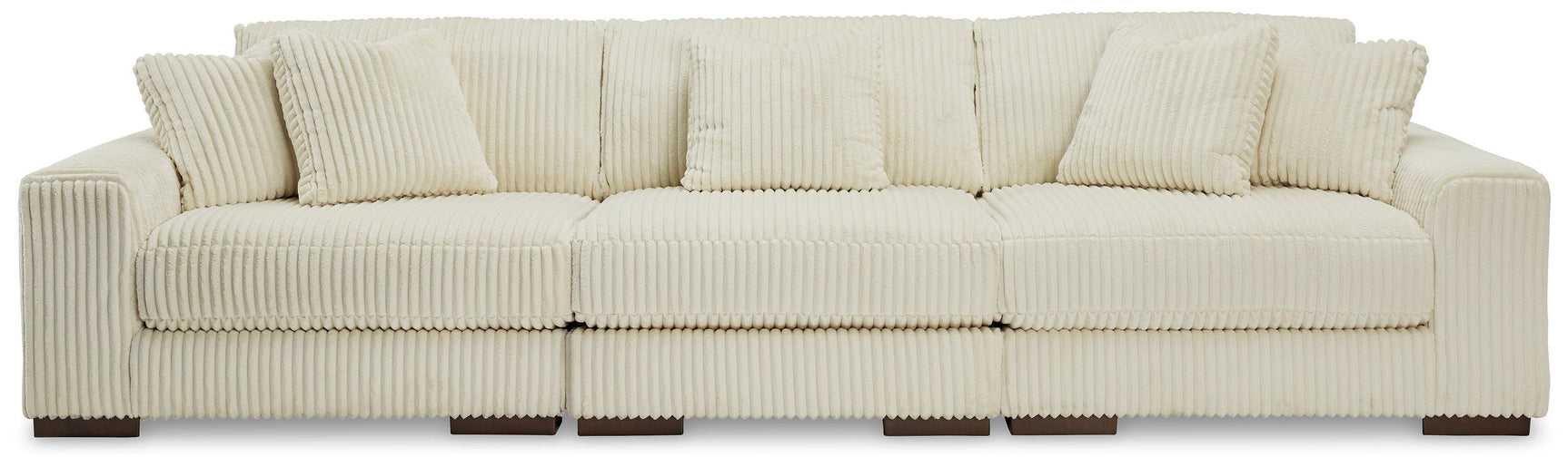 Lindyn Ivory 3-Piece Sectional - Ella Furniture