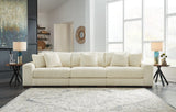 Lindyn Ivory 3-Piece Sectional - Ella Furniture