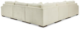 Lindyn Ivory 5-Piece Sectional - Ella Furniture