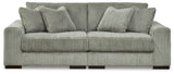 Lindyn Fog 2-Piece Sectional Sofa - Ella Furniture