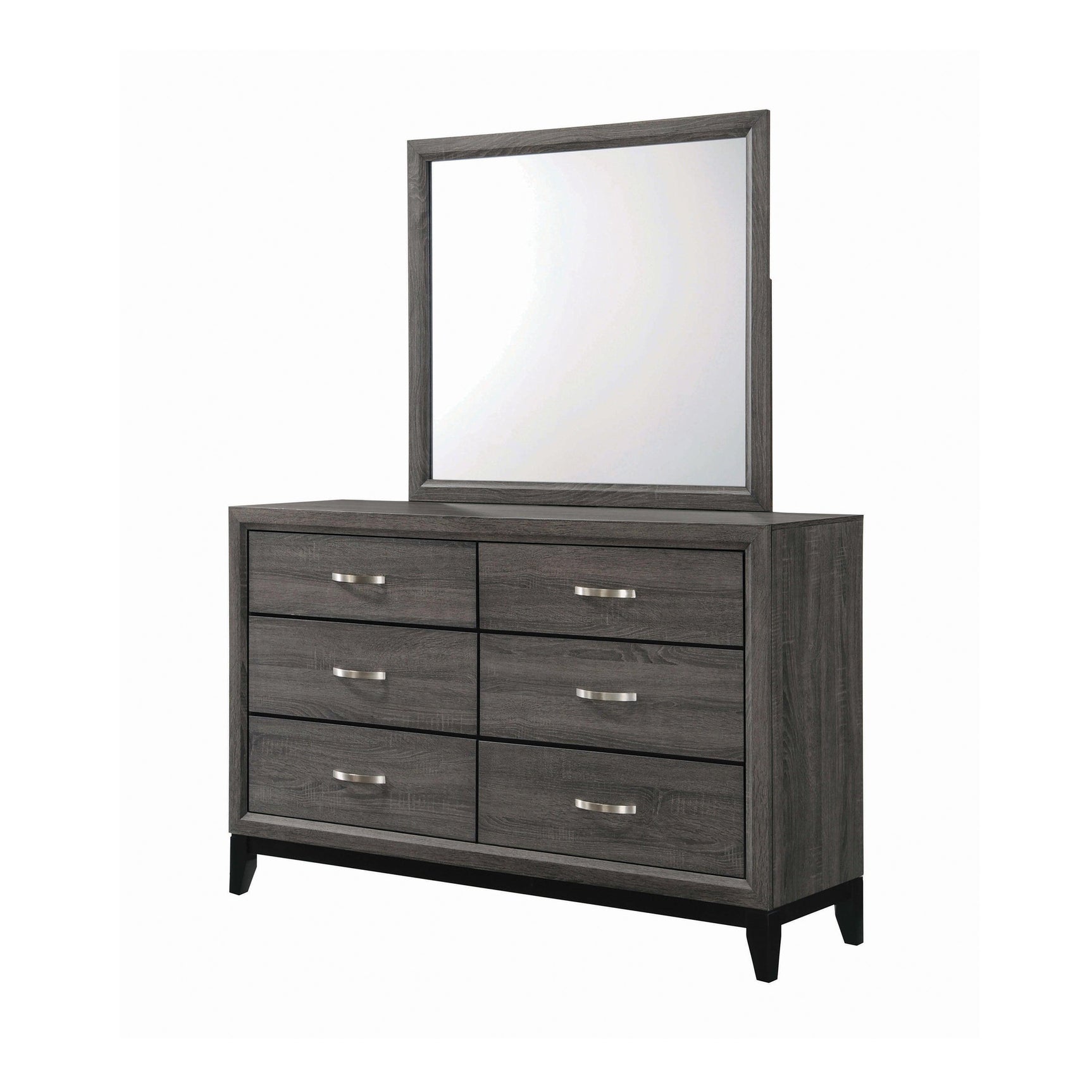 Watson Mirror Grey Oak - Ella Furniture