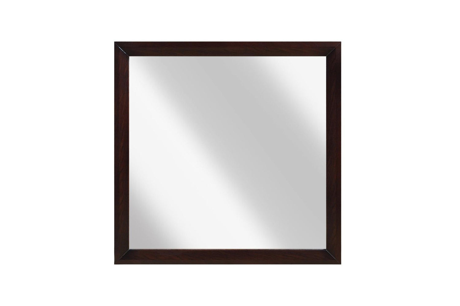 Edina Espresso Faux Veneer Engineered Wood Faux Leather Upholstered Tufted Youth Panel Bedroom Set - Ella Furniture