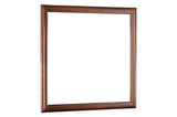 Mayville Burnished Brown Cherry Modern Traditional Solid Wood Panel Bedroom Set - Ella Furniture