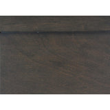 Mayville Stained Gray Modern Traditional Okume Veneer Engineered Wood Youth Queen Sleigh Bed - Ella Furniture