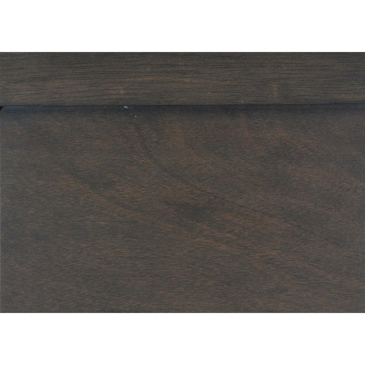 Mayville Stained Gray Modern Traditional Okume Veneer Engineered Wood Youth Queen Sleigh Bed - Ella Furniture
