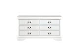 Mayville White Modern Traditional Okume Veneer Engineered Wood Sleigh Bedroom Set - Ella Furniture
