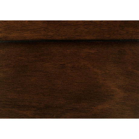 Mayville Brown Cherry Modern Traditional Okume Veneer Wood, Engineered Wood Youth Twin Sleigh Bed - Ella Furniture