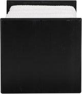 Waverly Cream Boucle Fabric Bench - Ella Furniture