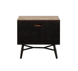 Marlow 2-Drawer Nightstand Rough Sawn Multi - Ella Furniture