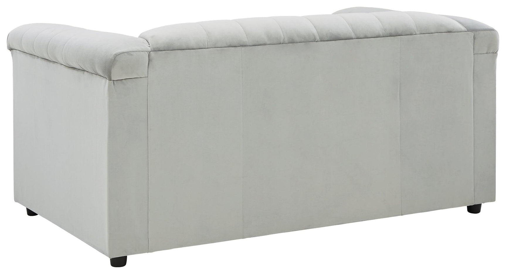 Josanna Navy Velvet Loveseat - Ella Furniture