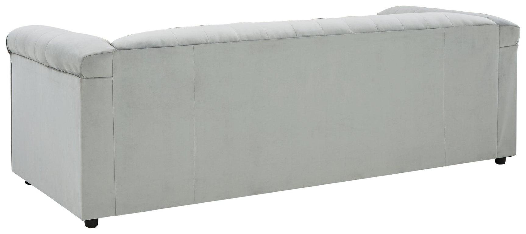 Josanna Gray Velvet Sofa - Ella Furniture