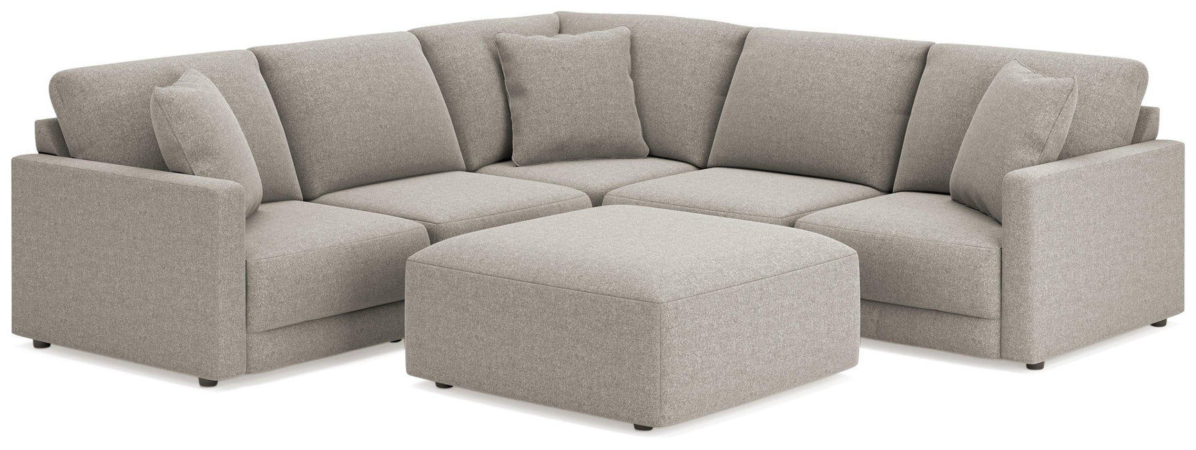 Katany Shadow 5-Piece Sectional - Ella Furniture