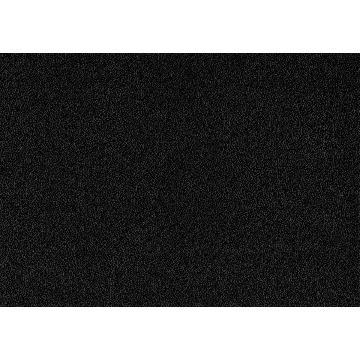 Lorenzi Black Modern Contemporary Faux Leather Upholstery Full Platform Bed - Ella Furniture