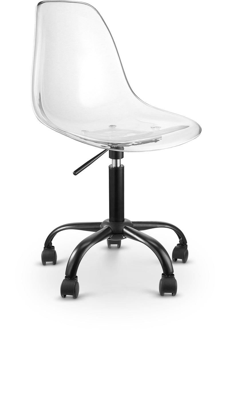 Clarion Black Office Chair - Ella Furniture