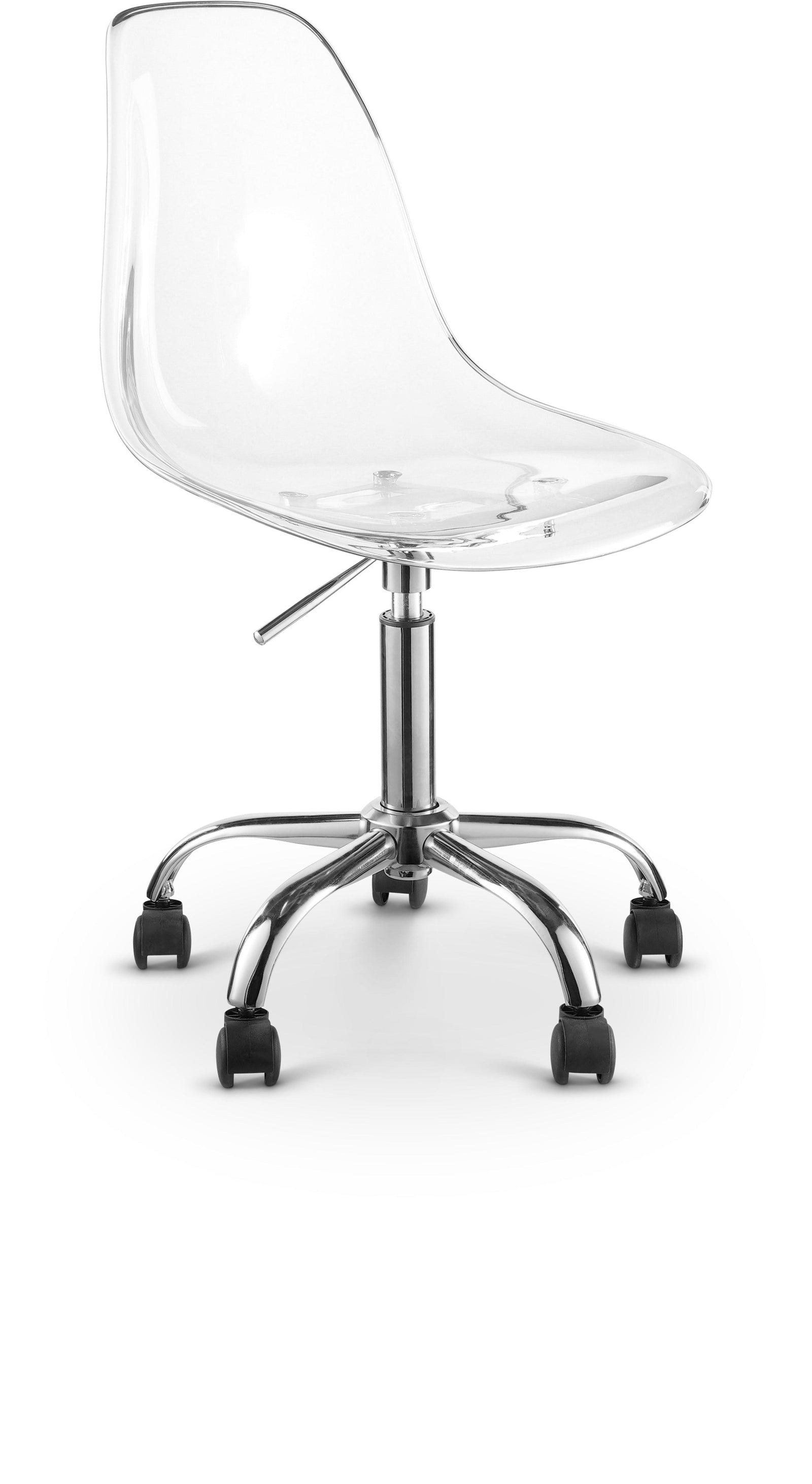 Clarion Silver Office Chair - Ella Furniture