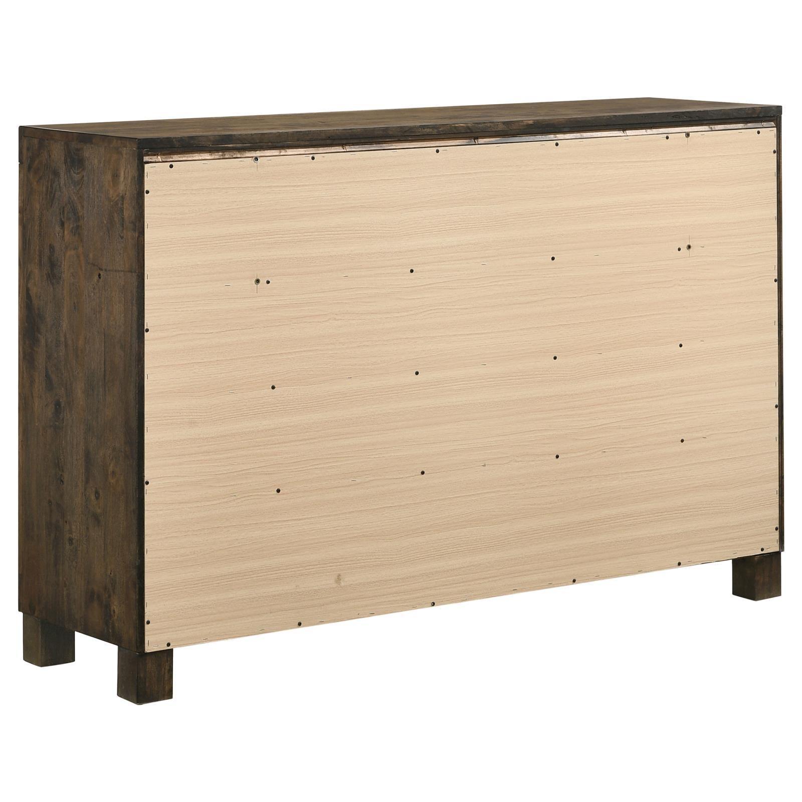 Woodmont 8-Drawer Dresser Rustic Golden Brown - Ella Furniture