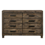 Woodmont 8-Drawer Dresser Rustic Golden Brown - Ella Furniture