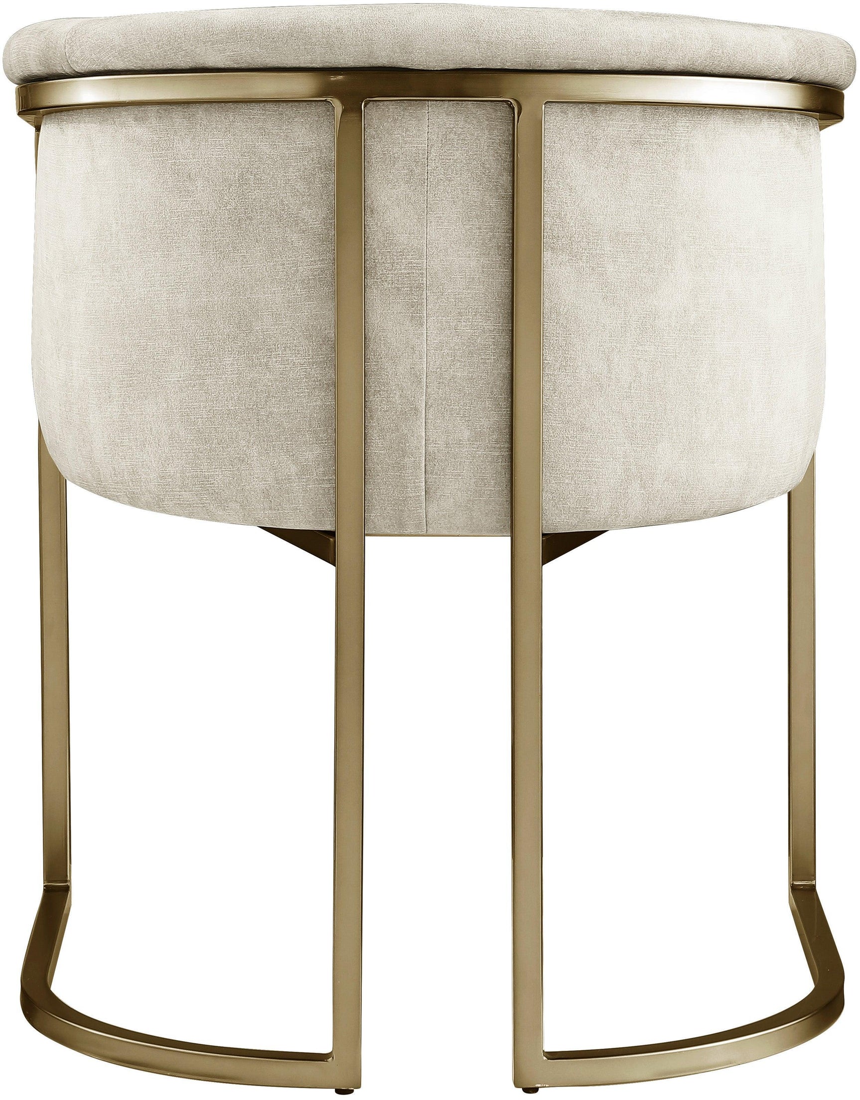 Tierra Cream Velvet Dining Chair - Ella Furniture