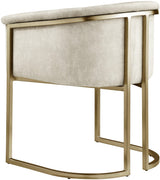 Tierra Cream Velvet Dining Chair - Ella Furniture