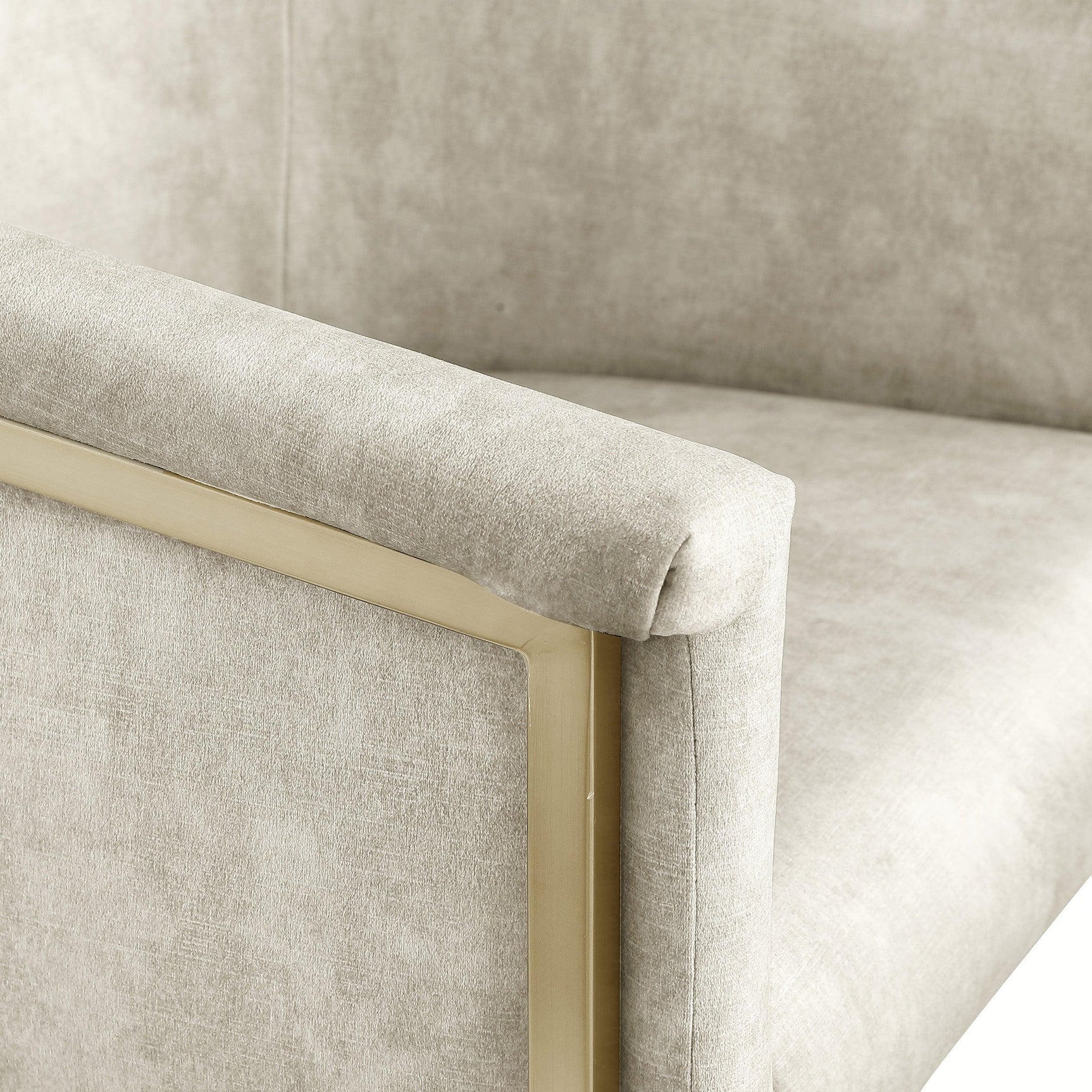 Tierra Cream Velvet Dining Chair - Ella Furniture