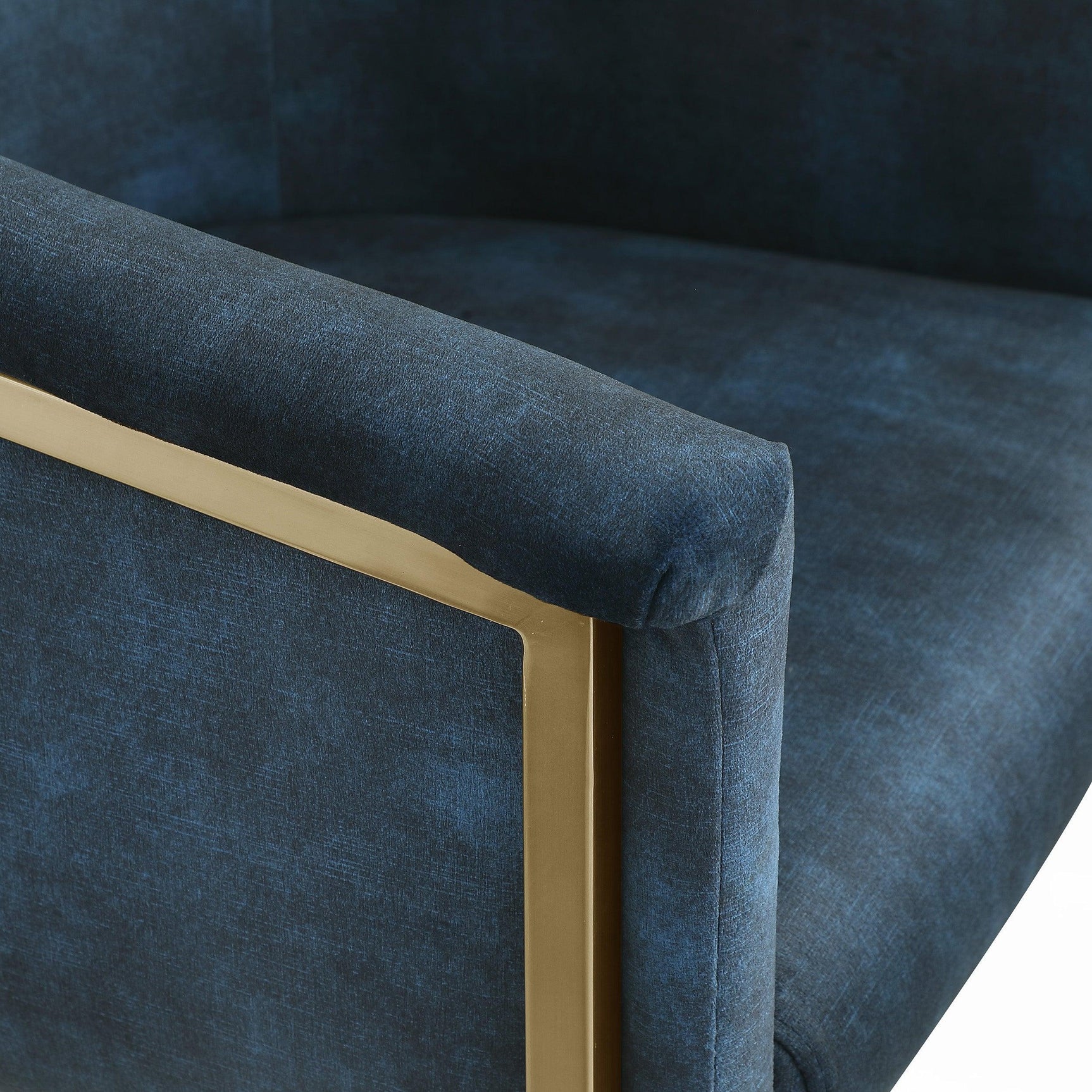 Tierra Blue Velvet Dining Chair - Ella Furniture