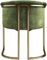 Tierra Green Velvet Dining Chair - Ella Furniture