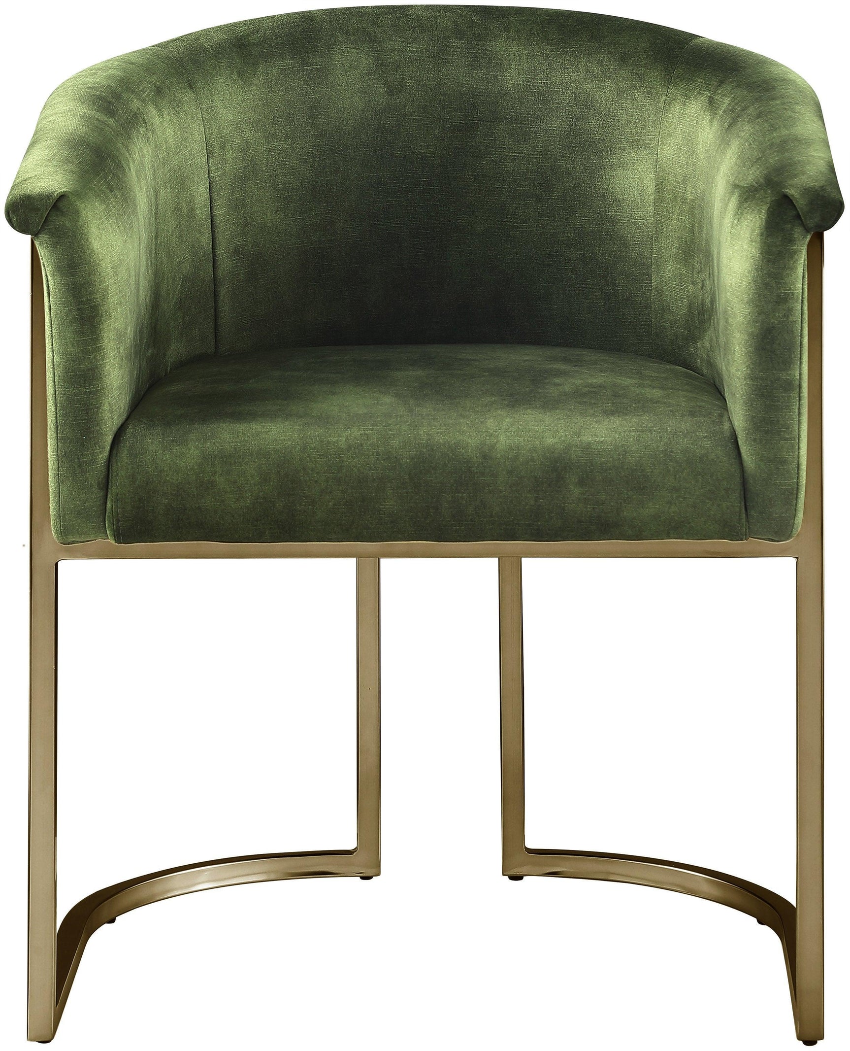Tierra Green Velvet Dining Chair - Ella Furniture