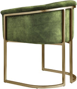 Tierra Green Velvet Dining Chair - Ella Furniture