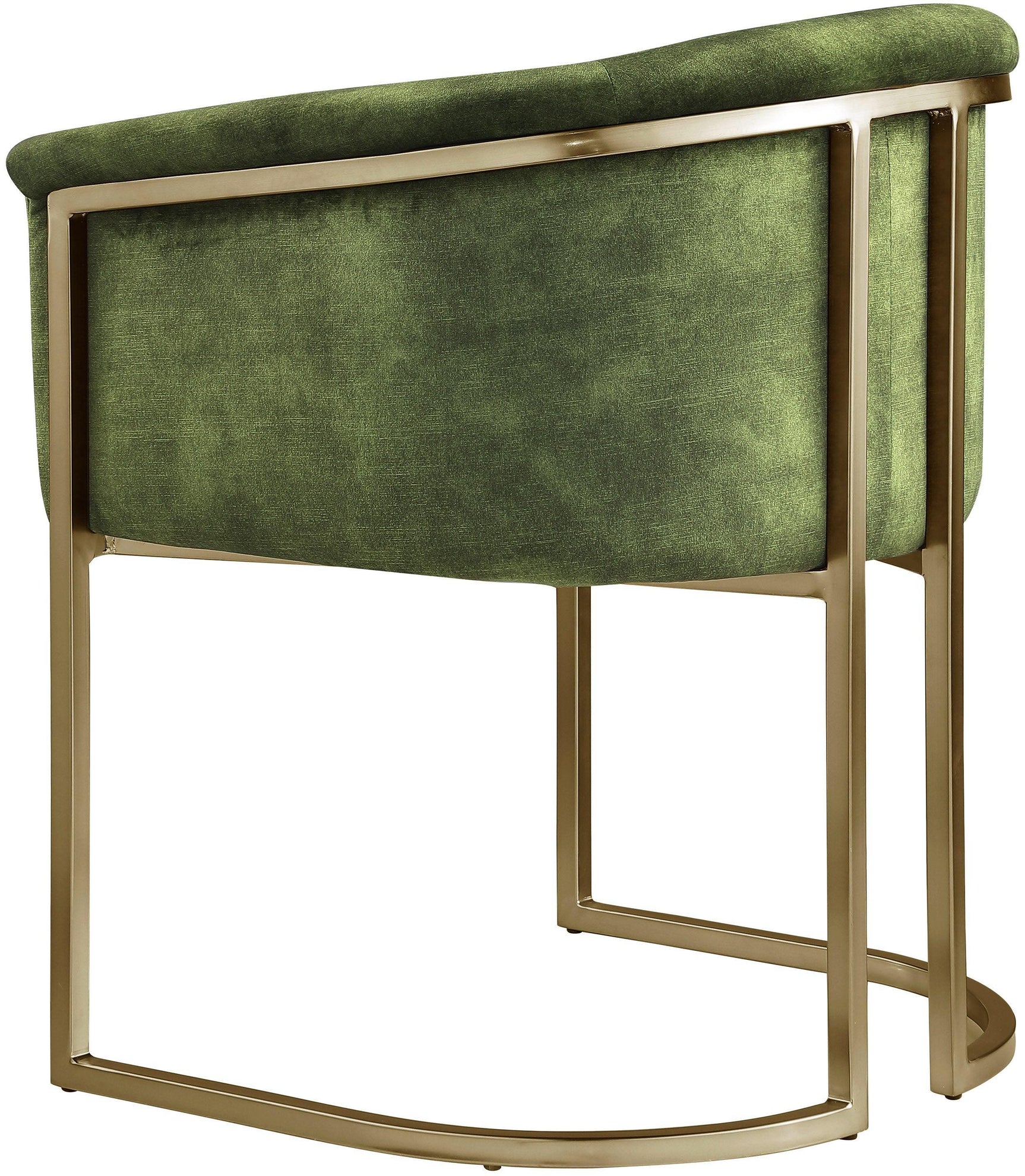 Tierra Green Velvet Dining Chair - Ella Furniture