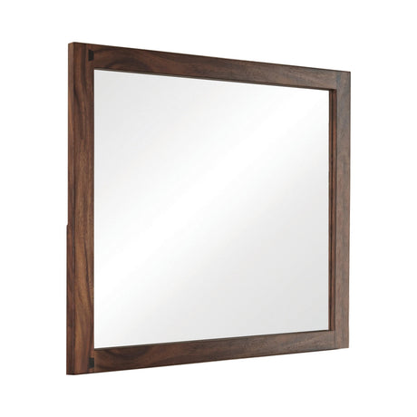 Winslow Queen Bed Smokey Walnut And Coffee Bean - Ella Furniture