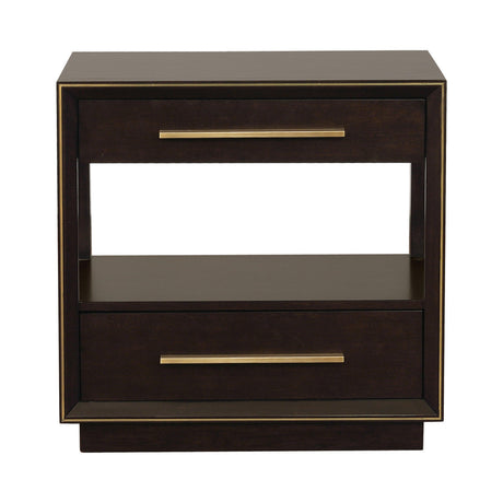 Durango Queen Upholstered Bed Smoked Peppercorn And Grey - Ella Furniture