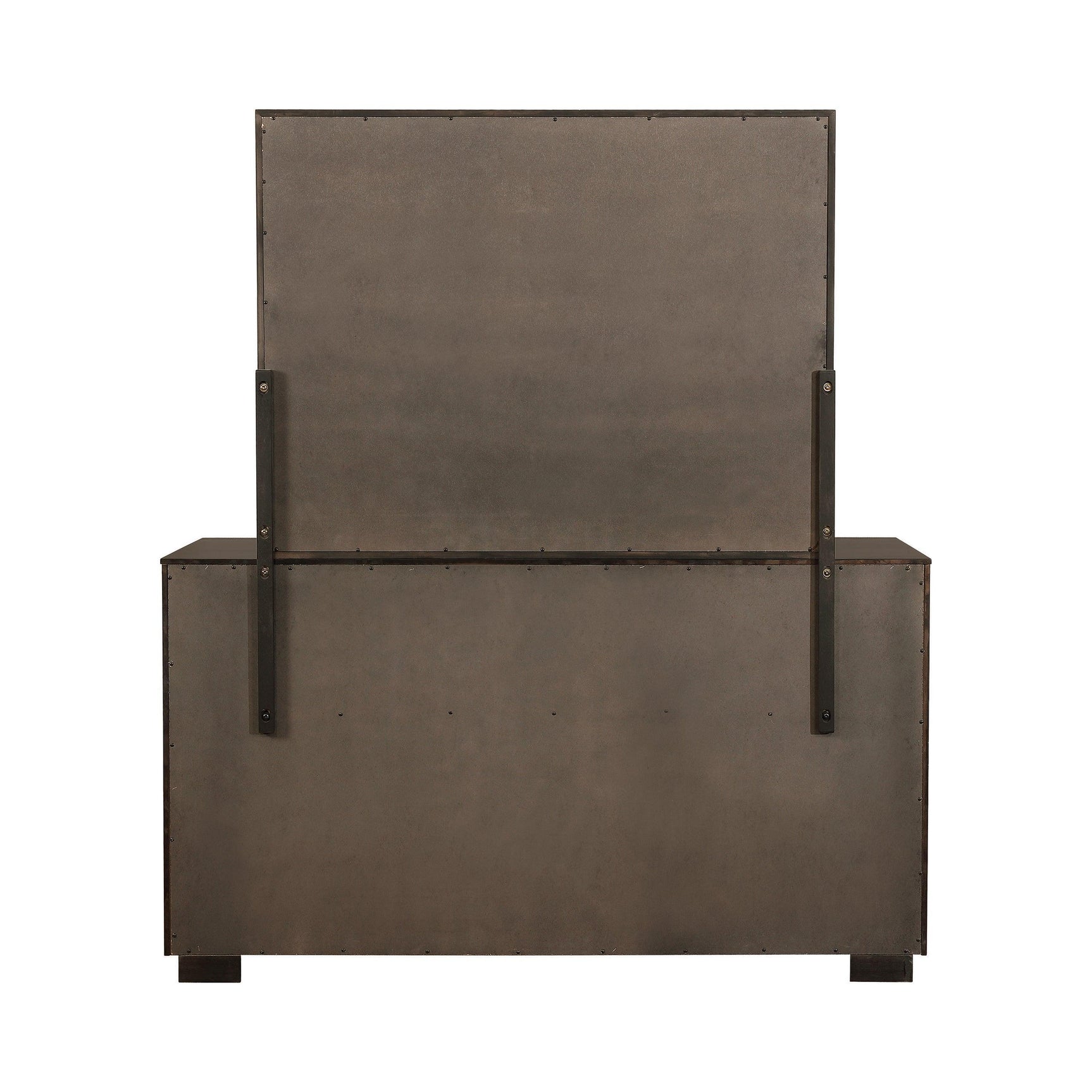 Durango Mirror Smoked Peppercorn - Ella Furniture