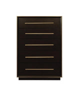 Durango 5-Drawer Chest Smoked Peppercorn - Ella Furniture