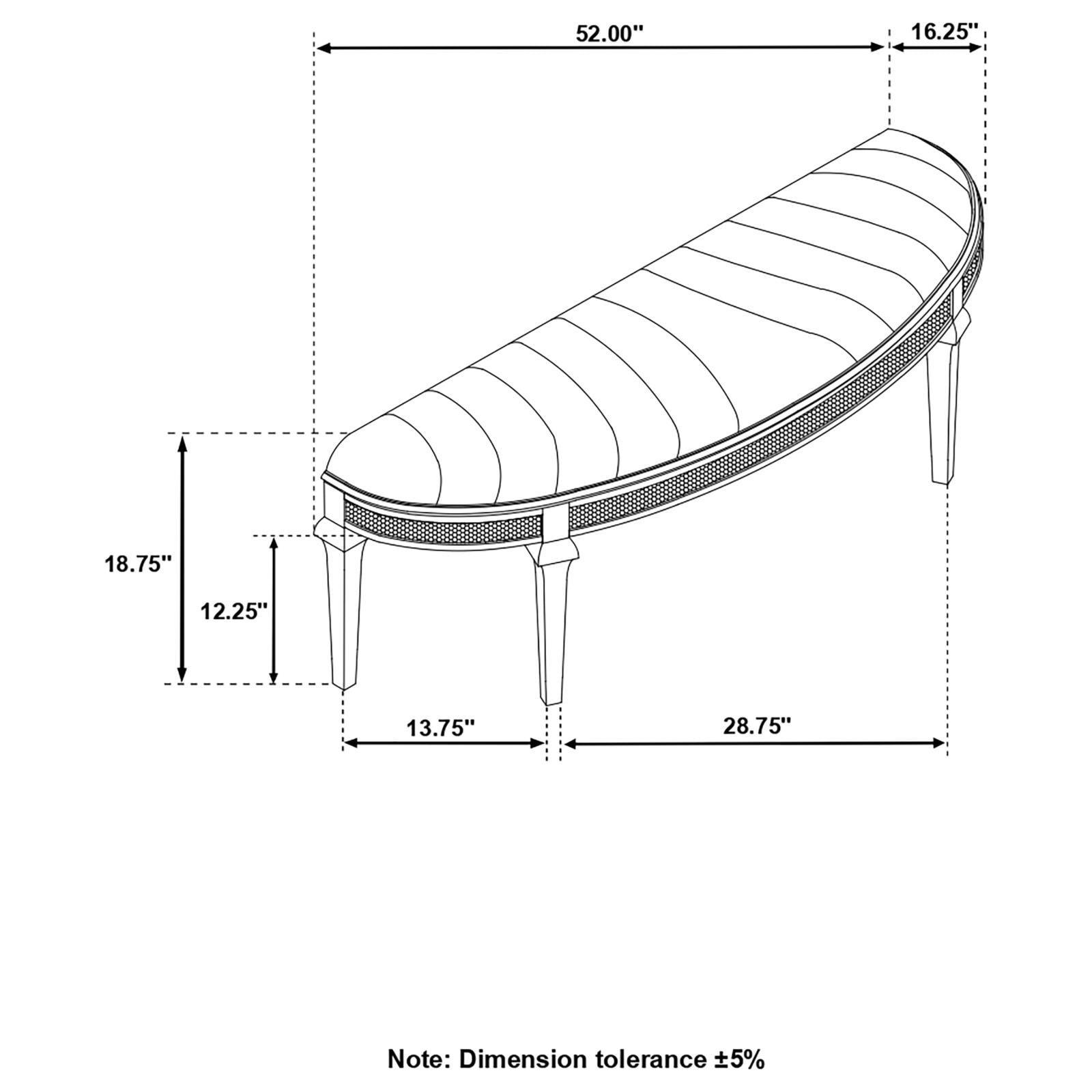 Bench 223396 - Ella Furniture