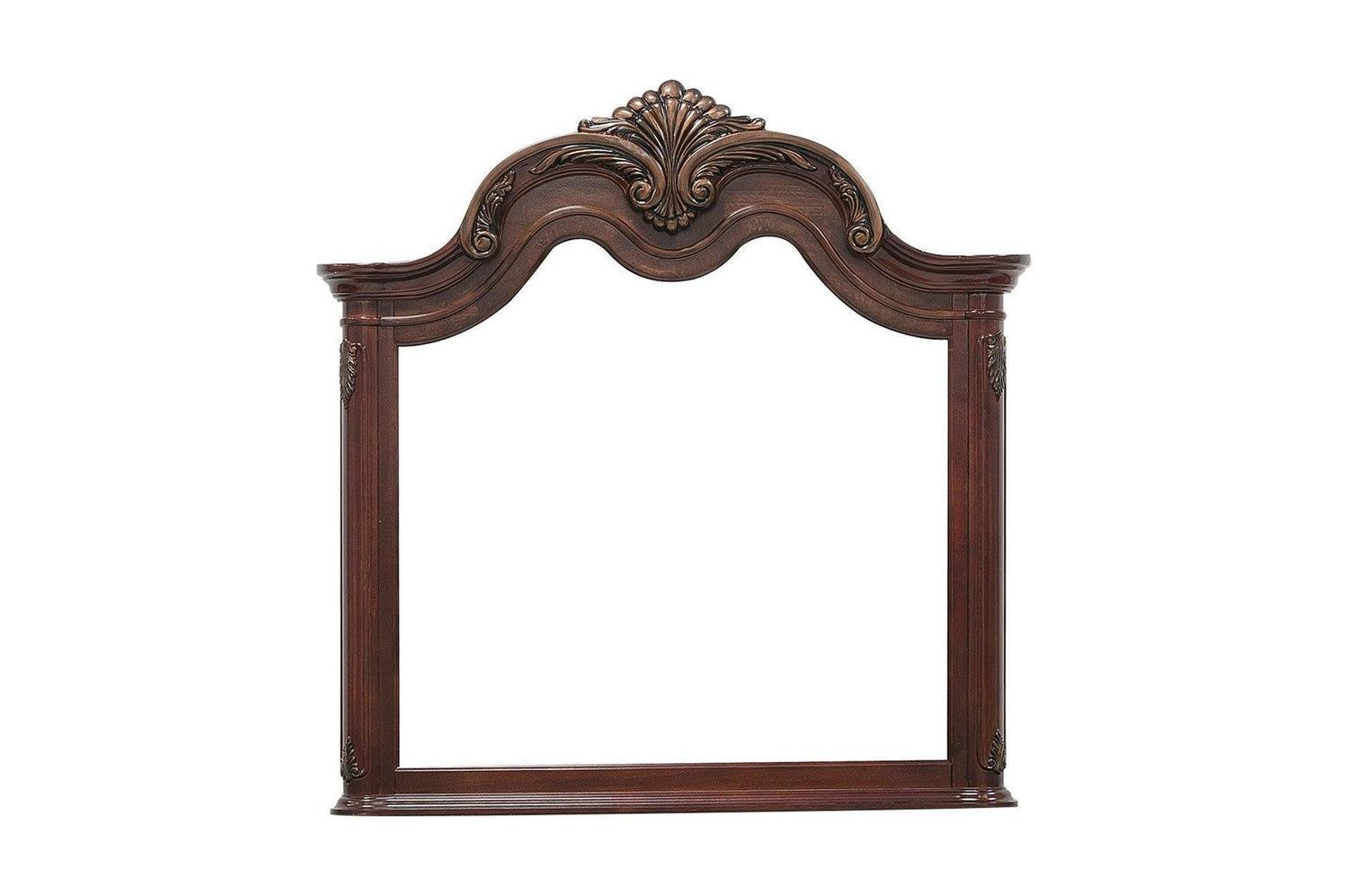 Deryn Park Cherry Modern Traditional Solid Wood Poster Bedroom Set - Ella Furniture