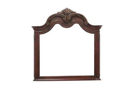 Deryn Park Cherry Modern Traditional Solid Wood Poster Bedroom Set - Ella Furniture