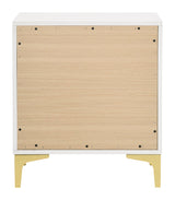 Kendall 2-Drawer Nightstand White - Ella Furniture