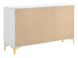 Kendall 6-Drawer Dresser White - Ella Furniture