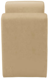 Sloan Camel Velvet 31.5" Bench - Ella Furniture