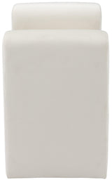 Sloan Cream Velvet 31.5" Bench - Ella Furniture