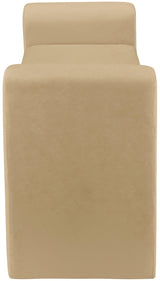 Sloan Camel Velvet 51" Bench - Ella Furniture