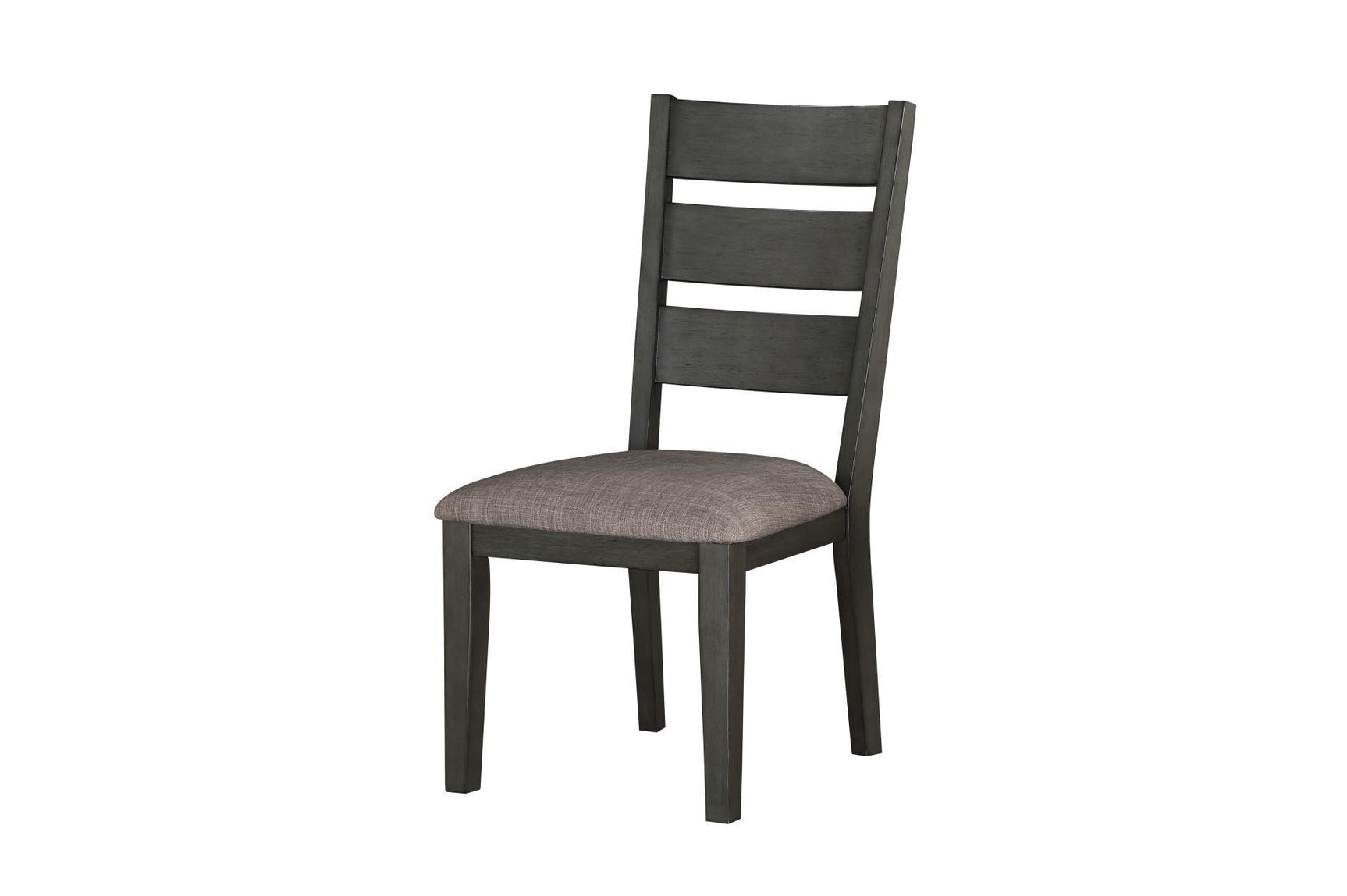 Baresford Gray Finish Contemporary Solid Wood Fabric Upholstery Seat Storage Dining Room Set - Ella Furniture