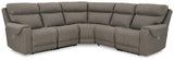 Starbot Fossil 5-Piece Power Reclining Sectional - Ella Furniture